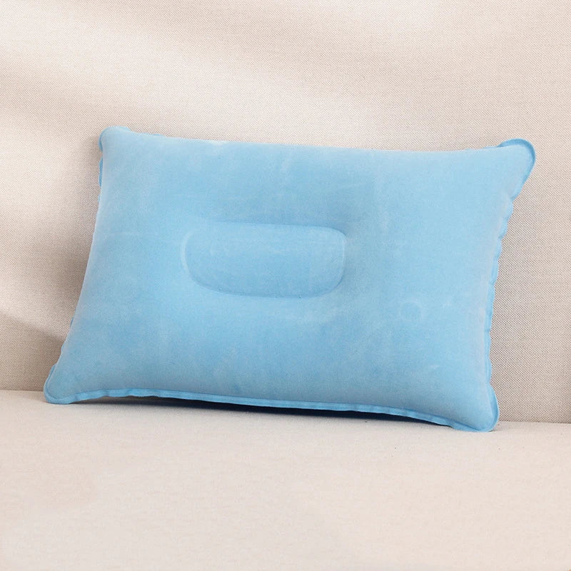 U-Shaped Inflatable Travel Pillow Portable Air Neck Support
