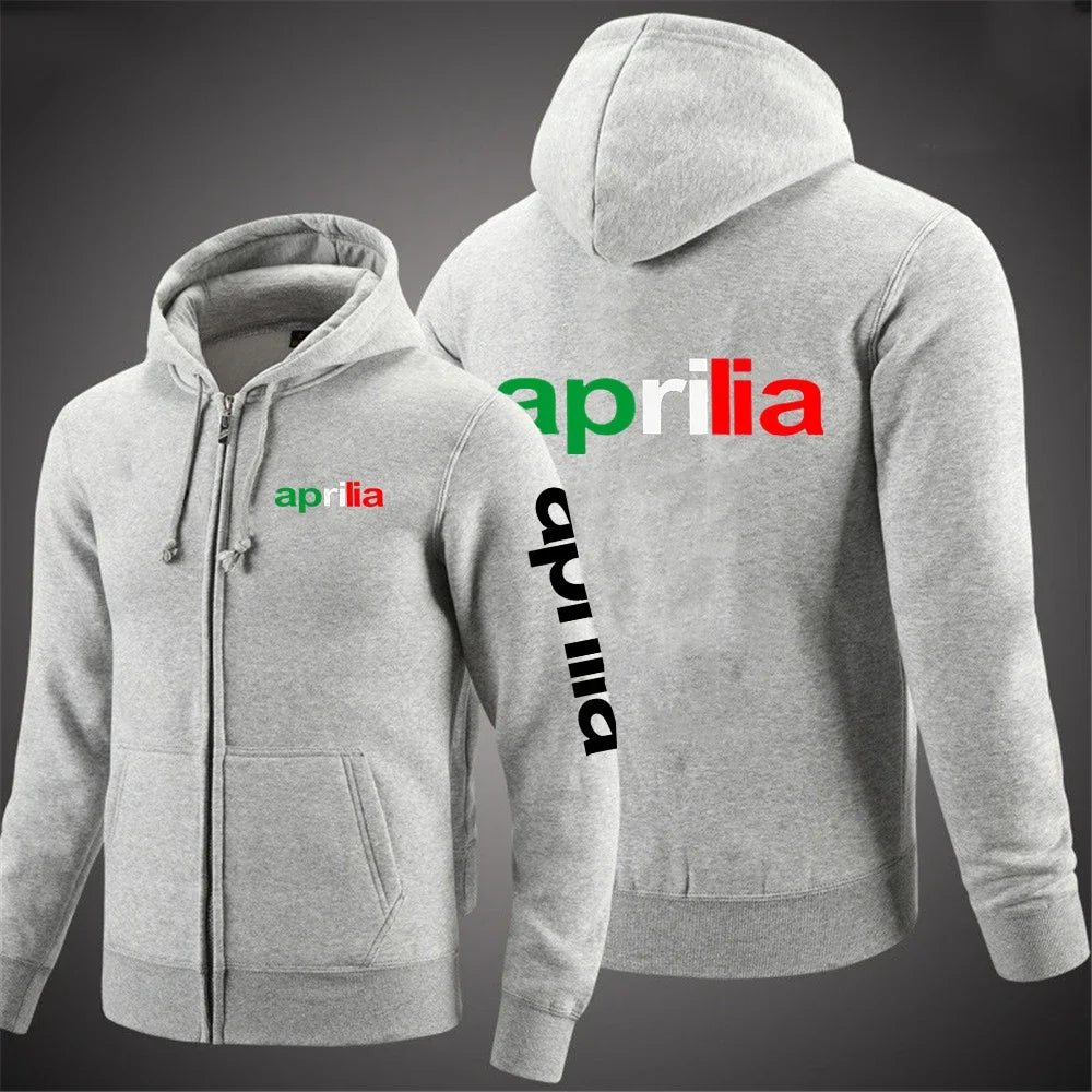 Motorcycle Aprilia Spring Autumn 2024 Custom Cardigan Tops