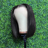 Glueless Straight Bob Wig 5x5 Lace Frontal Pre