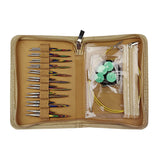 Knitting Needles Removable Ebony Wood 1 Set Crochet