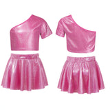 Kids Girls Street Hip Hop Dance Costumes Cheerleading