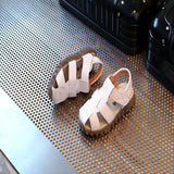 Leather Sandals Boys 100% Soft Leather In Summer