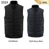 Multi Pocket Men's Vest Thickened Warm Outdoor Sleeveless