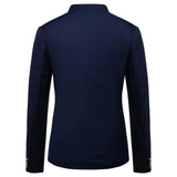 Chinese Style Mandarin Stand Collar Business Casual Wedding