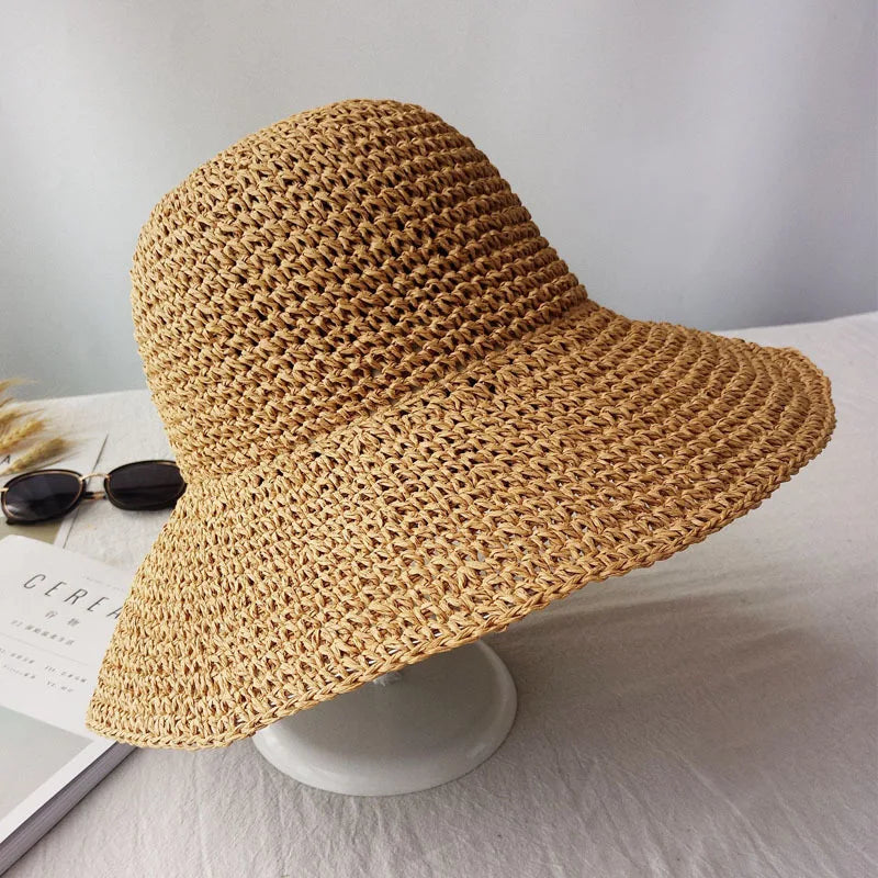 Fashion Lady Straw Hat Women Summer Sun Visor