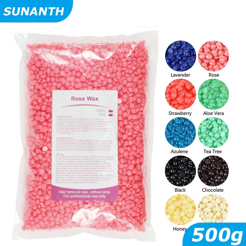 500g/400g/200g Hard Waxing Wax Beans for Hair Removal