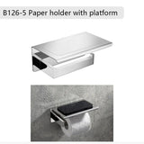 Mirror Chrome Polished Bathroom Hardware Stainless Steel Towel