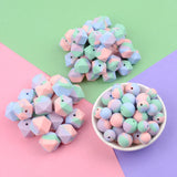 15mm 100pcs Round Silicone Beads Teether Baby Nursing