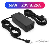 65W USB C Laptop Charger Power Adapter for