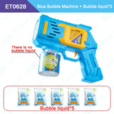 Children Bubble Gun Toy Astronaut Fully Automatic Bubble