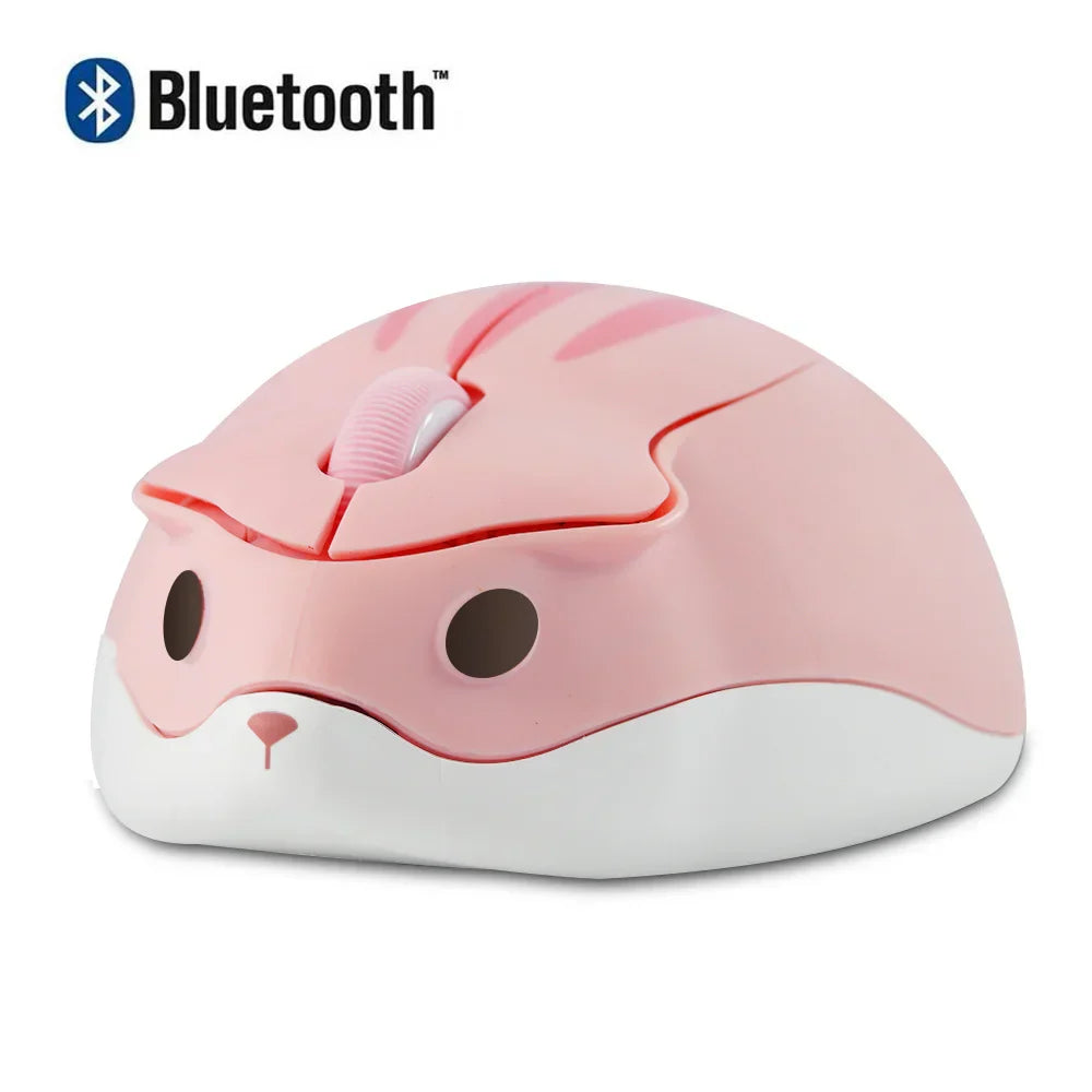 Cute 2.4G Wireless Bluetooth Mouse Mini Optical Silent