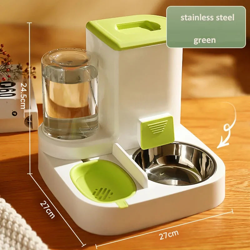 2 in 1 Cat Food Dispenser Feeder Dog