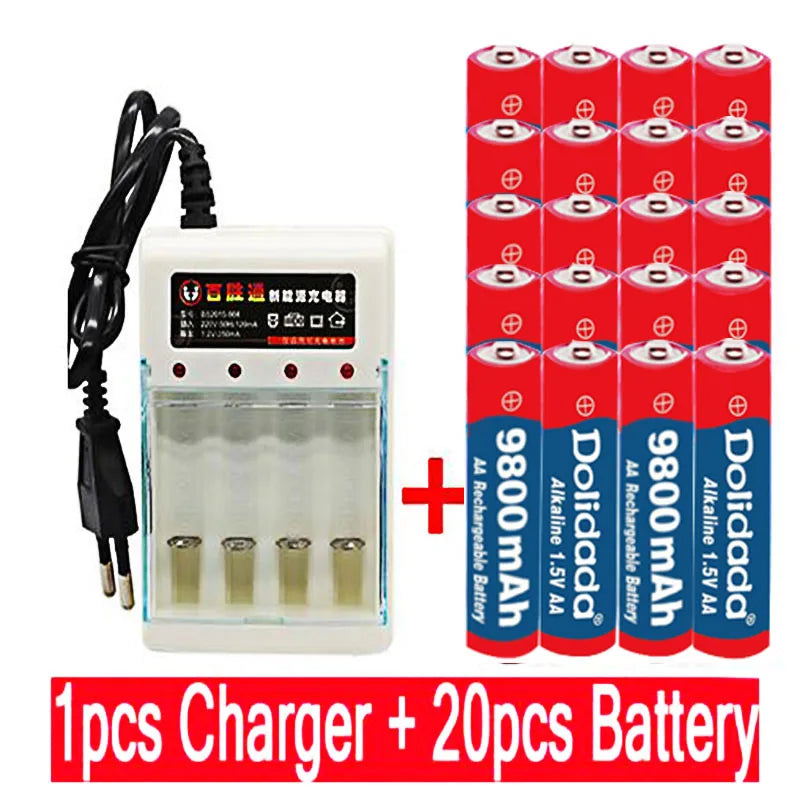 Dolidada 2023 New Tag 9800 MAH rechargeable battery