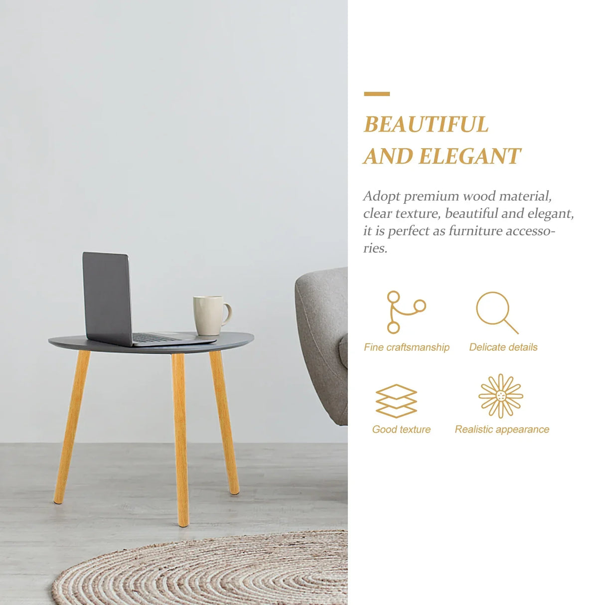 Solid Wood Table Legs Furniture Replacement Parts Dining