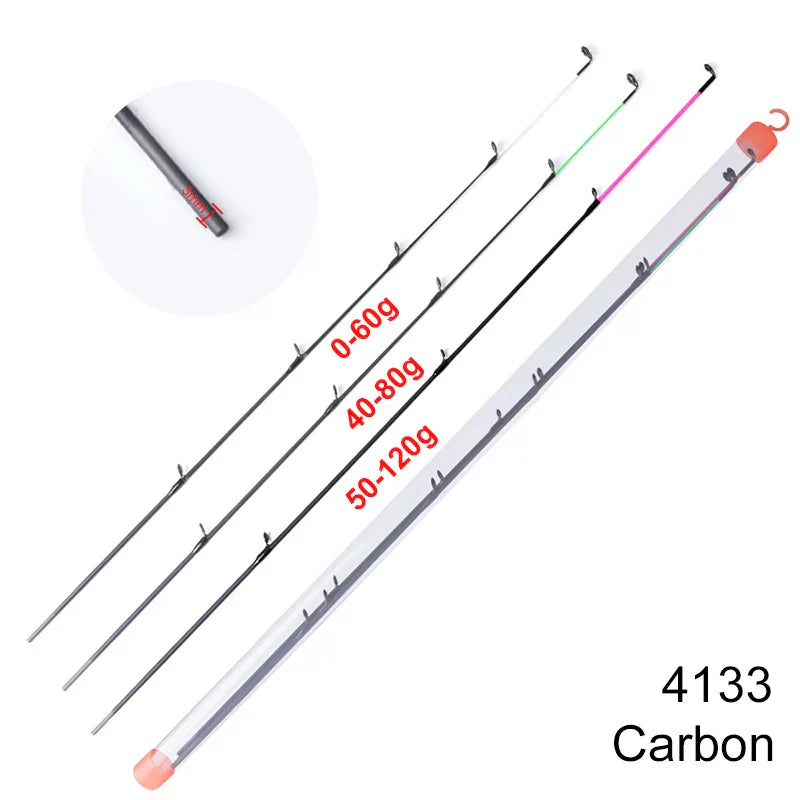 FTK Carbon fiberglass Top Tip 120gM/L/H Feeder carp