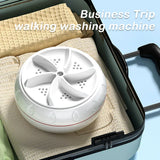 Mini Ultrasonic Washer for Baby Clothes Portable Turbo