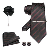 EASTEPIC 8 cm Red Blue Plaid Tie Paisley