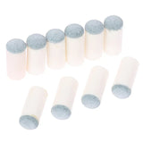 10pcs 10mm Slipon Billiards Cue Tips Protector Pool