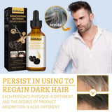 Gray White Hair Treatment Serum Oil White To