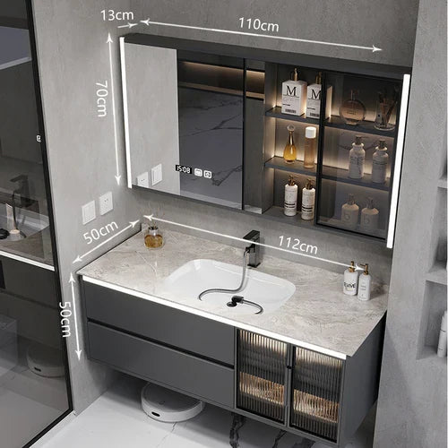 Makeup Bathroom Cabinet Storage Organizer Multipurpose Bathroom Cabinet