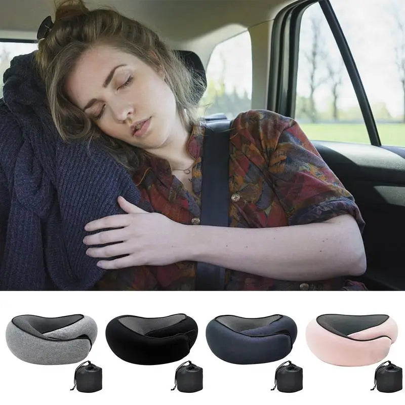 Travel Pillow Memory Foam Neck Support For Flight