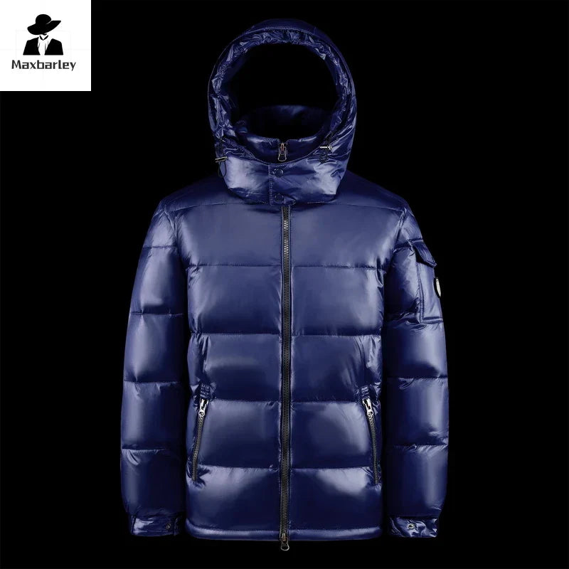 2023 Winter Men's Down Jacket Light Luxury Thick