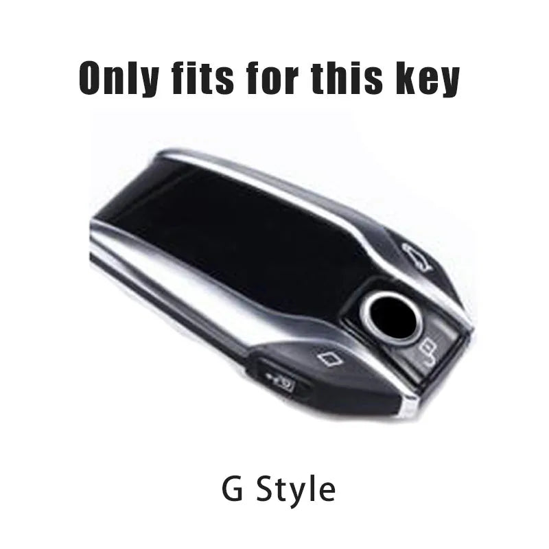 Car Carbon Fibre Key Cover Case Shell For