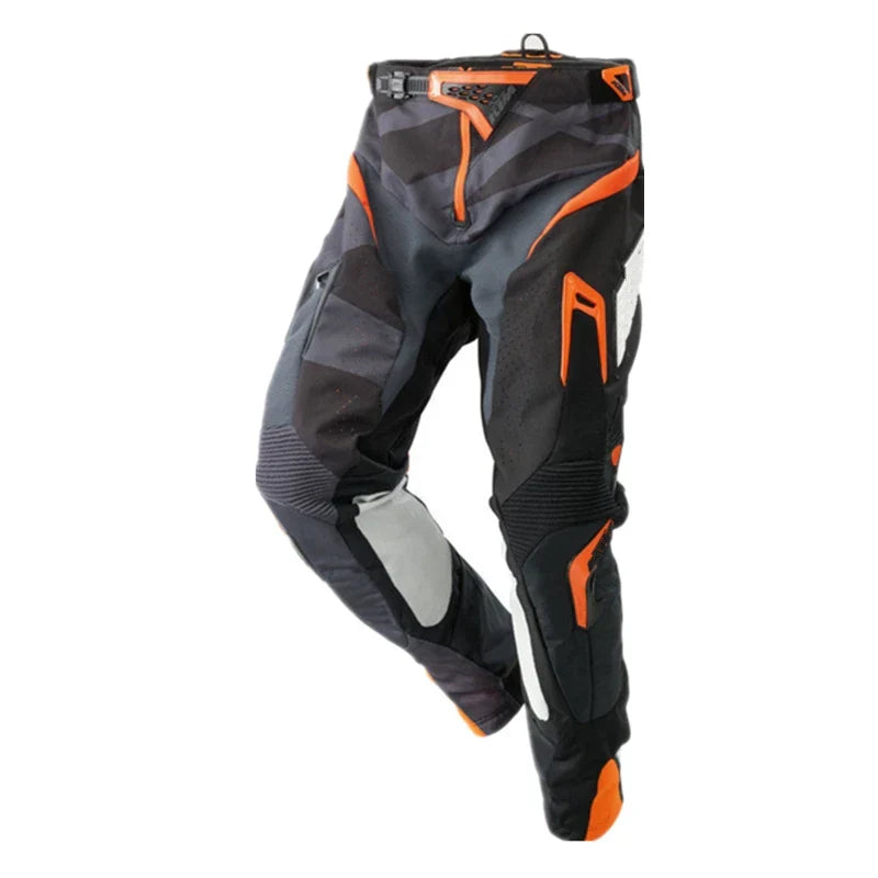 New 2023 Motocross Pants Men MTB Dirt Bike Offroad Motorcycle Rally Pants Knight Racing Pants With Hip pad ktA