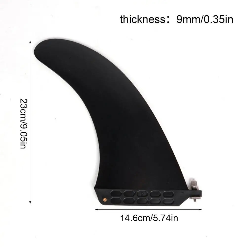 5/6/7 Inch Fiberglass Surfboard Center Fin Longboard Single