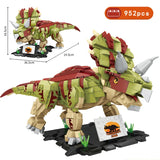 Jurassic Dinosaurs World Animal Park Blocks Building Brick