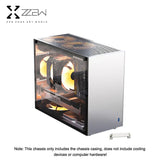 ZZAW C2 C2P M-ATX Computer Case Side Transparent