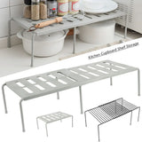 Retractable Kitchen Shelf Multifunctional Expandable Stackable Sliding Rack