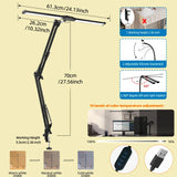 Double Head LED Desk Lamp Stepless Dimmable Computer