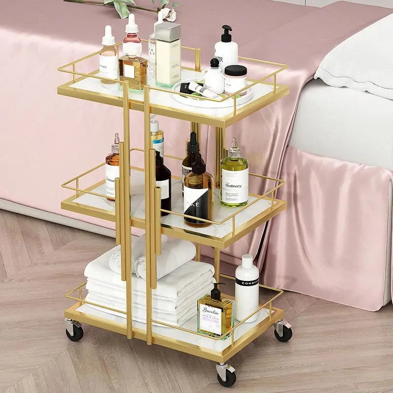 Beauty Cart Beauty Salon Special Storage Rack Light