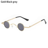 Ins Trendy Small Round Sunglasses Women Men Fashion