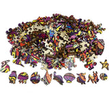 DIY Wooden Jigsaw Puzzle Turtle Puzzles Family Games