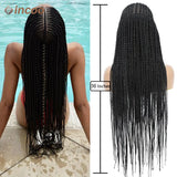 36 Inch Braid Wigs Lace Front Wig Cornrow