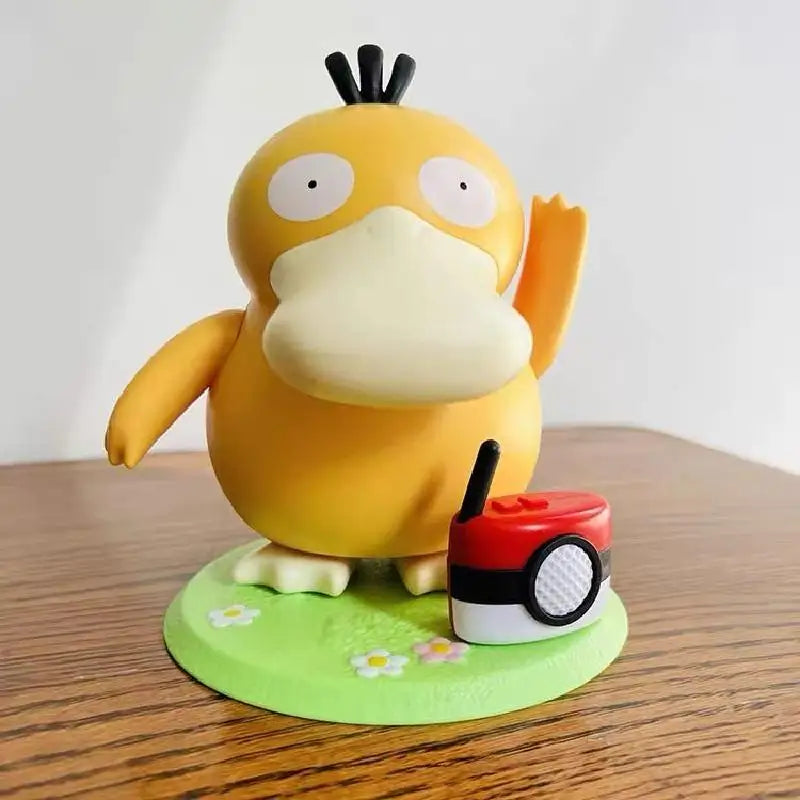 Pokemon Psyduck Dancing Swing Sounding Model Doll Anime