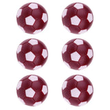 6 Pieces Foosball Table Football Round Indoor Games