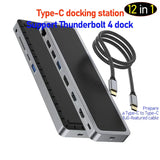 type c hub Dual HD DP 4k 60hz