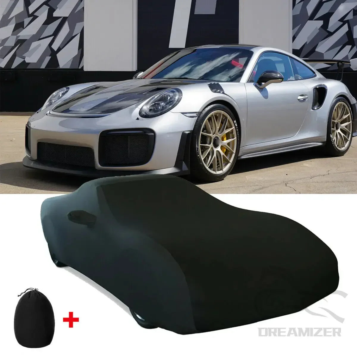 Full Car Indoor Cover Dust Scratch Proof Protection For Porsche Compatible/911/718/928/968/992/Boxster/Cayman/Carrera