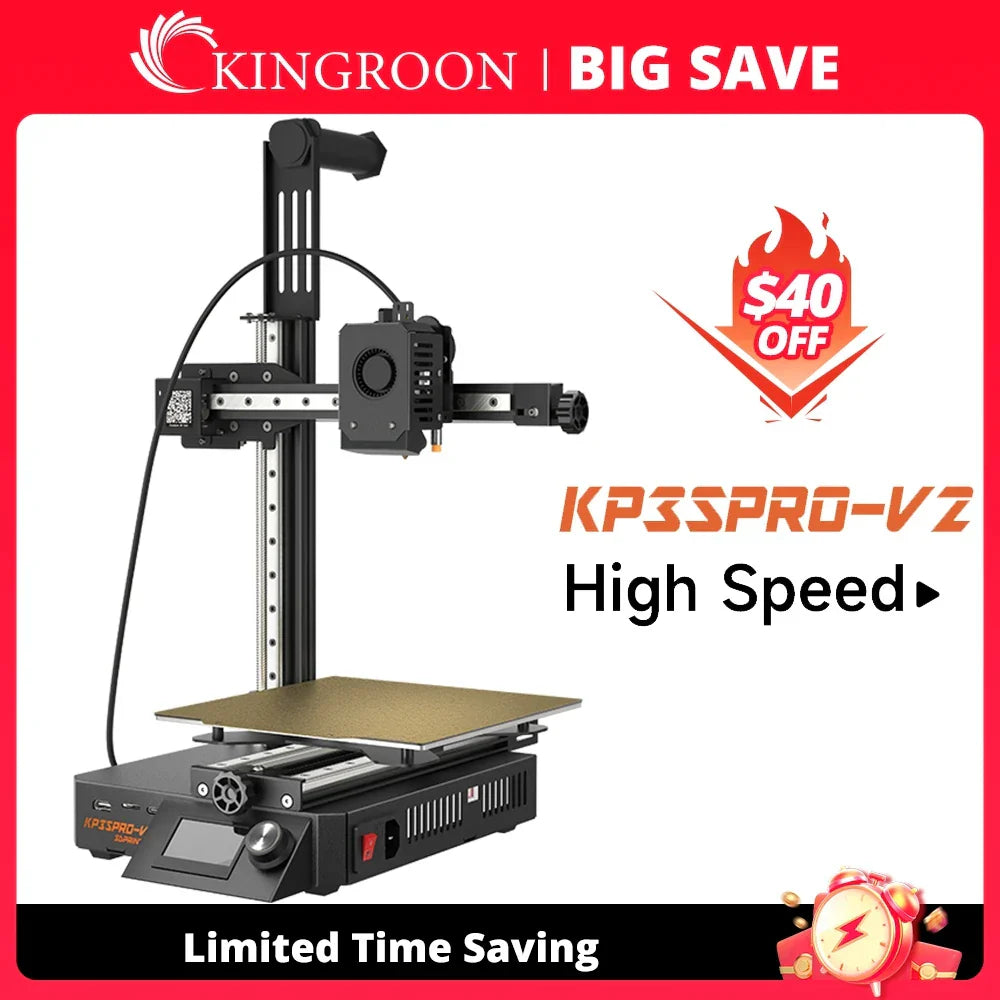 KINGROON KP3S Pro V2 High Speed 3D Printer