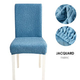 Jacquard Fabric Chair Cover Universal Size Chair Covers