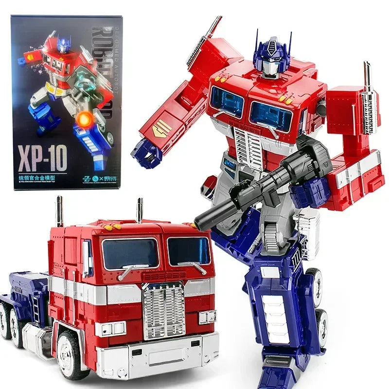 Transformers Action Figure OPTIMUS PRIME Primal Commander Metal