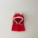 Korean Baby Hood Beanies One Piece Scarf Cap