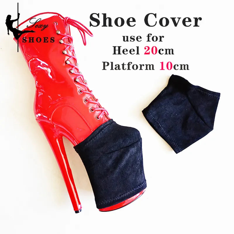 Boot Protective Cover Suede Surface Pole Dance Boots