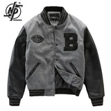 American High Street Thick Baseball Jacket for Men