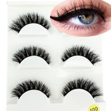 30Pairs Faux 3D Mink Eyelashes Hair Soft False