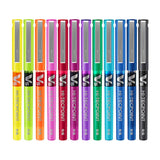 12Japanese Pilot BX-V5 Gel Pens Hi Tecpoint Straight