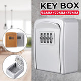 Key Lock Box Wall Mounted Zinc Alloy Key